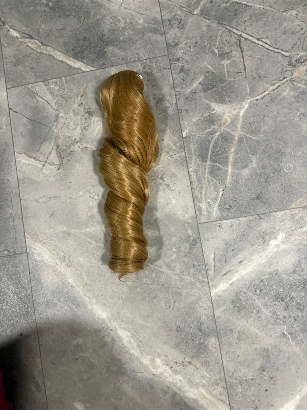 2/$40. 22” Synthetic Clip-In Ponytail Extension - Natural Golden Blonde